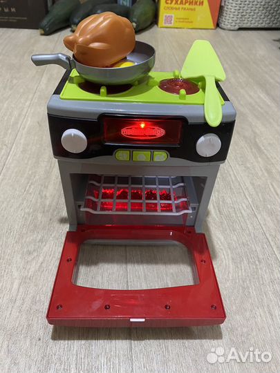 Печка игрушечная на батарейках