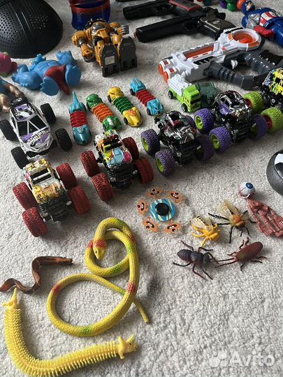 Детские игрушки для мальчика пакетом