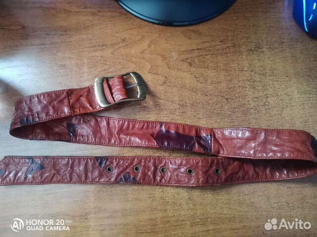 Ремень кожаный