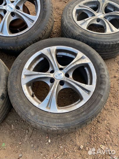 Литье колеса в сборе R16 5x100Carina Corona Golf 4