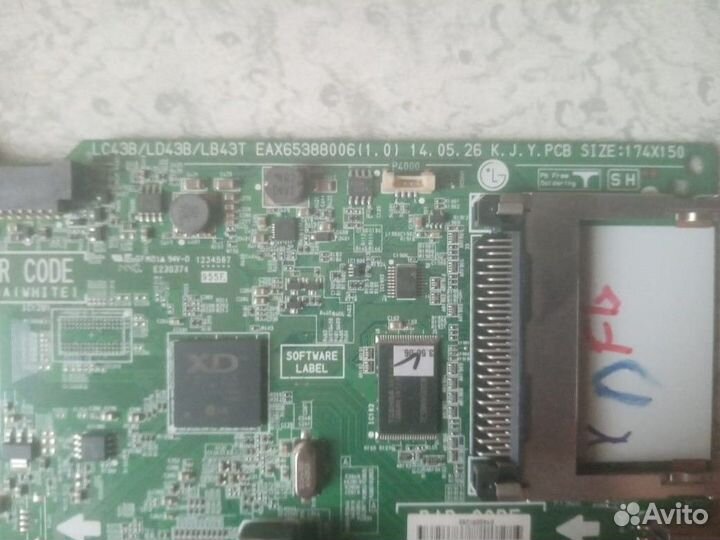 Материнская плата LG 39lb561v