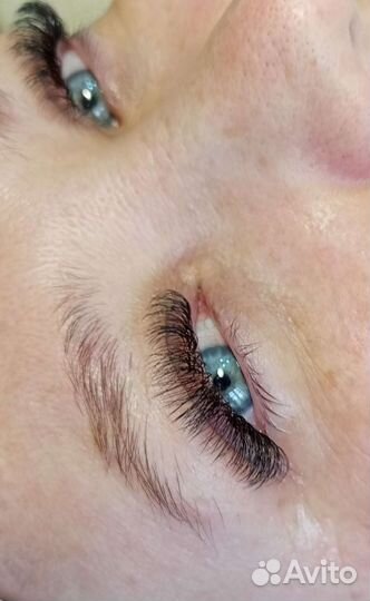 Наращивание ресниц классика, 2D, 3D