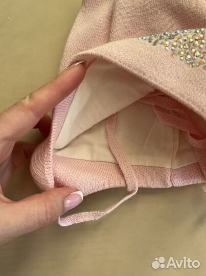 Шапка демисезон на девочку размеры 42- 54