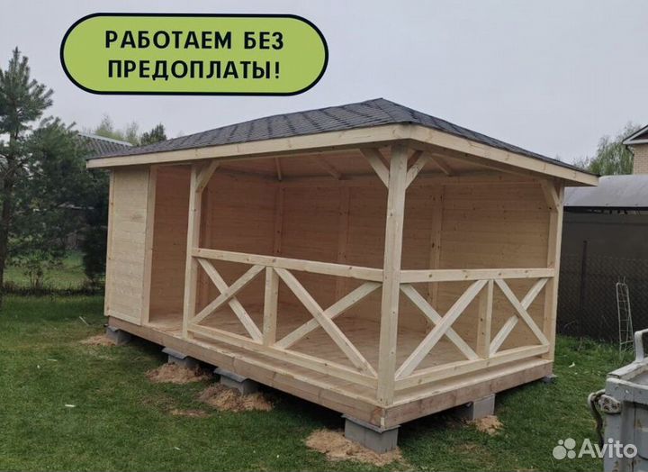 Беседка из дерева