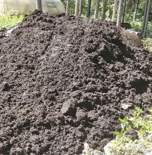 Плодородный грунт, Чернозём, Торф