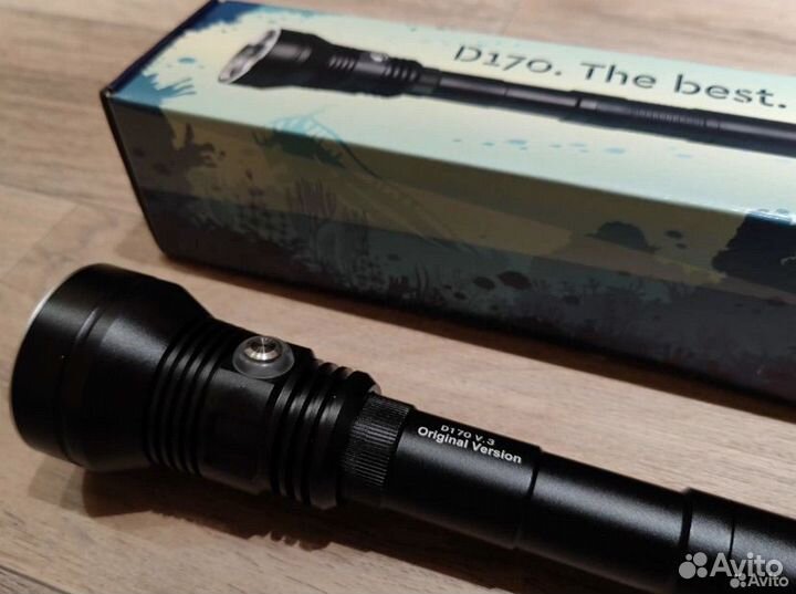 Фонарь для подводной охоты D170