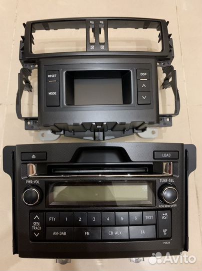 Магнитола штатная на land cruiser prado 150