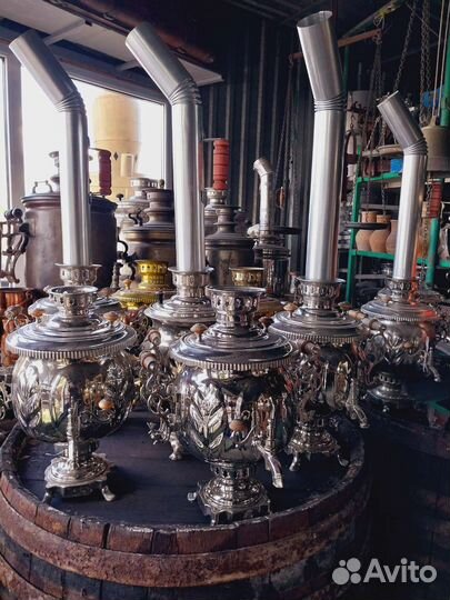 Самовары на дровах и углях