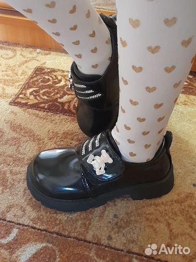 Ботинки демисезонные для девочки 29 размер