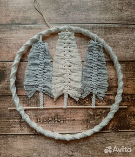 Панно макраме