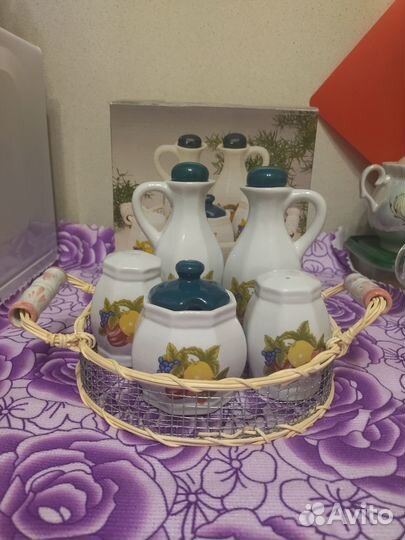 Набор для кухни 6 предметов новый