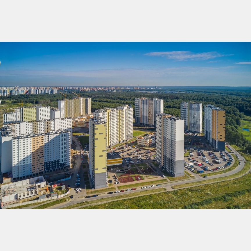 2-к. квартира, 53,9 м², 2/21 эт.