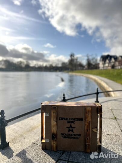 Ящик подарочный ручной работы