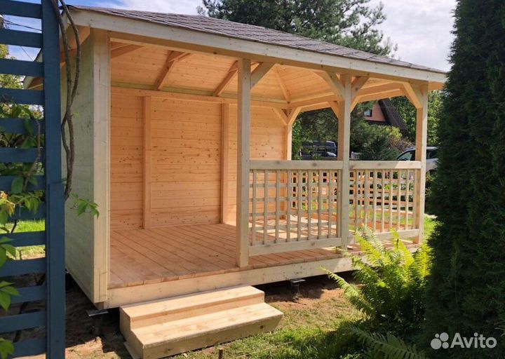 Красивые беседки