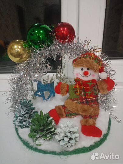 Новогодняя поделка своими руками