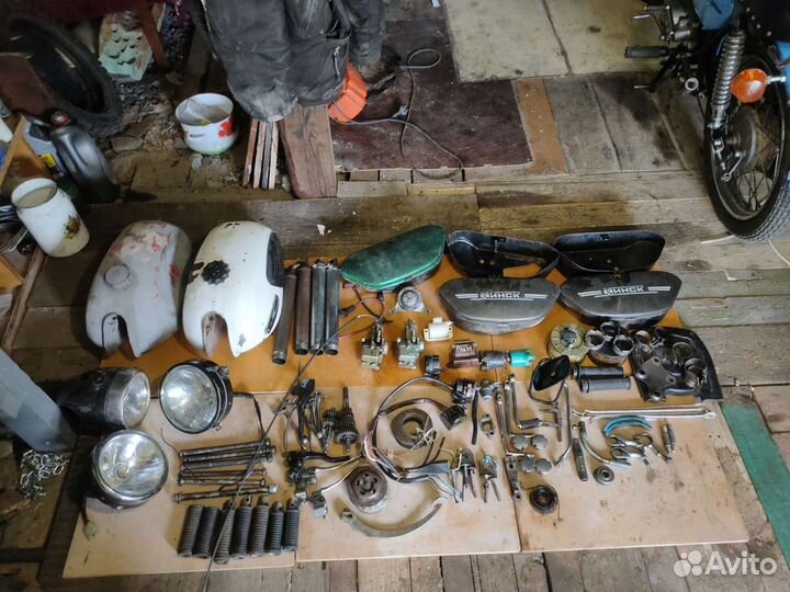 Запчасти на мотоцикл Минск