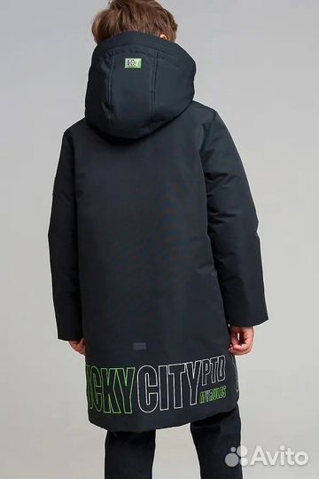 Куртка зимняя для мальчика 134 новая