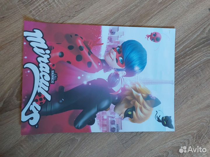 Постер, фигурки Леди баг и супер кот