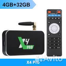 Андроид тв-приставка Ugoos X4 4К Pro 4/32Гб