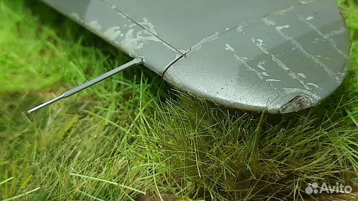 Диорама, Сбитый мессер. 1/48