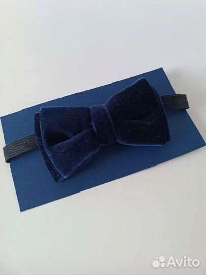 Бабочка бархатная для мальчика