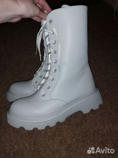 Ботинки шнуровка, рифл подошва Clan VI на 39 разм