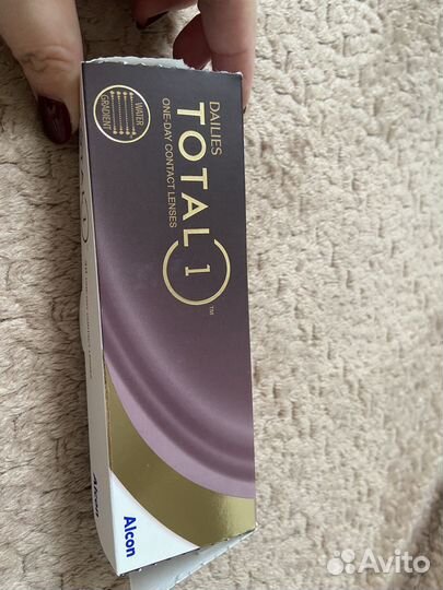 Контактные линзы Dailies total