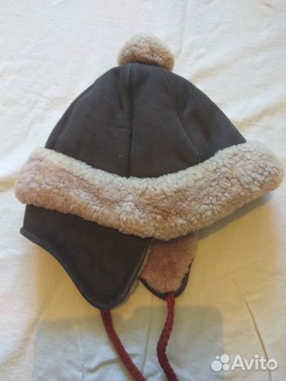 Зимняя натуральная шапка