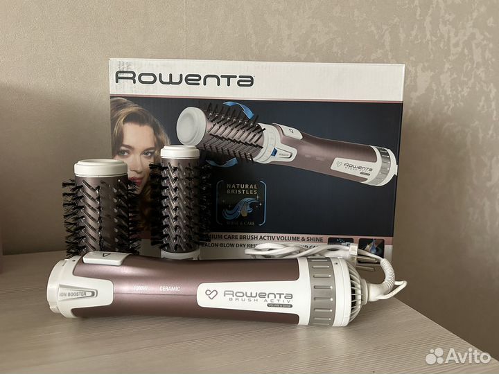 Фен щетка rowenta