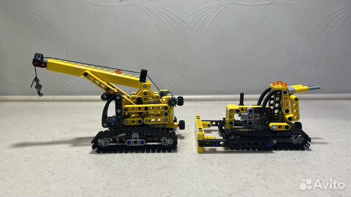 Lego Technic кран/бульдозер 9391