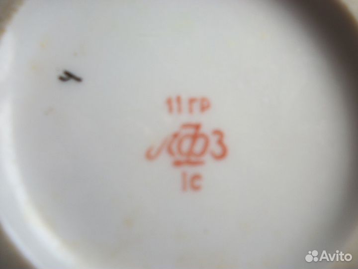 Молочник сливочник лфз, Васильки, золотая сетка