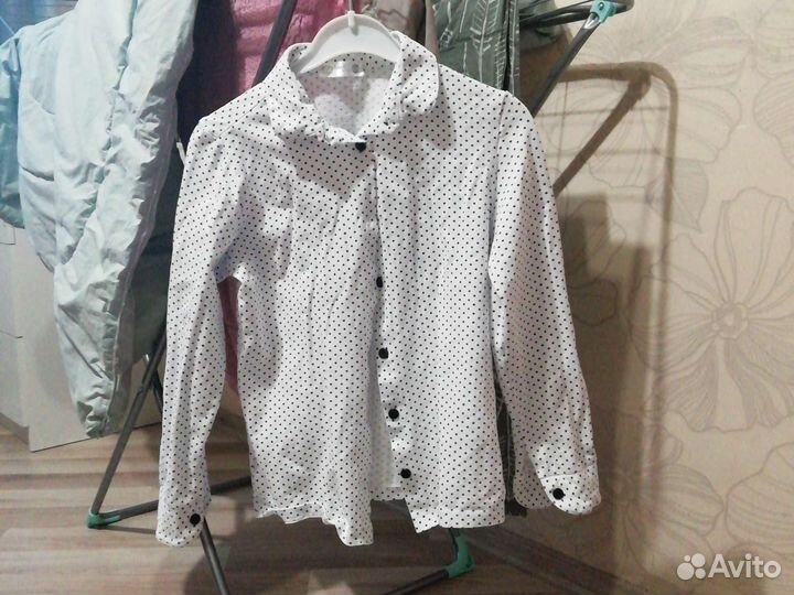 Блузка девочке 140 рост