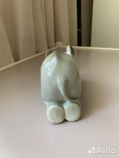 Фарфоровая статуэтка Слон Лфз