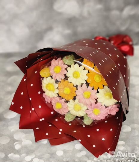 Шоколадные ромашки