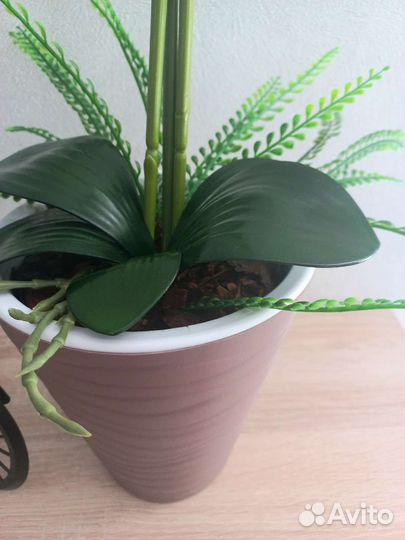 Орхидея (фаленопсис) искусственная для декора