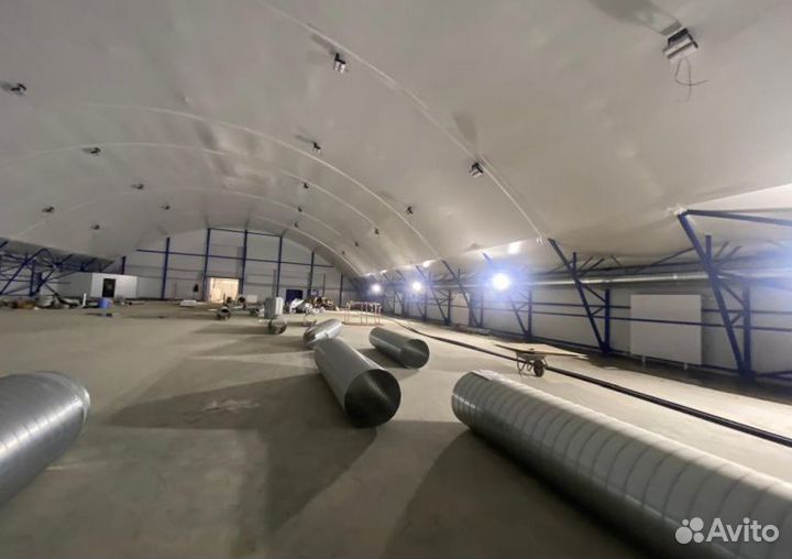 Быстровозводимые ангары 16 х 30