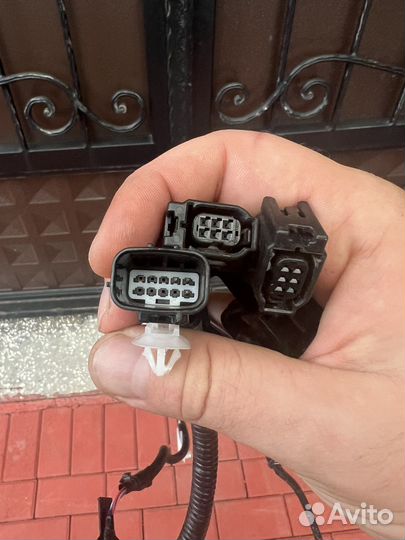 Проводка бампера камри 70