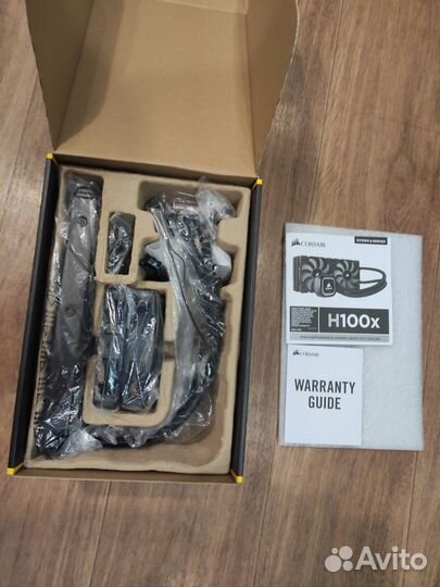 Система охлаждения Corsair H100x на гарантии днс