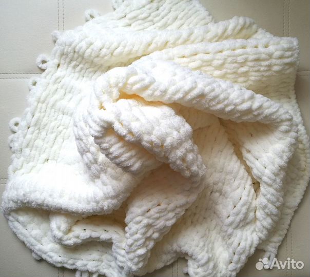 Детский плед зефирка