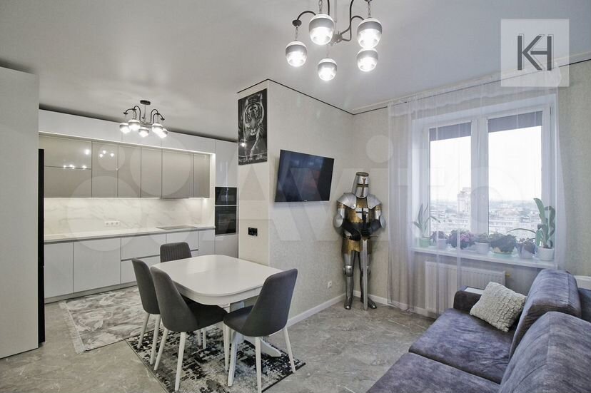 2-к. квартира, 58,6 м², 13/14 эт.