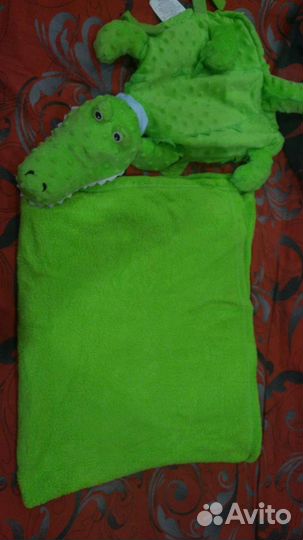 Мягкая игрушка с пледом