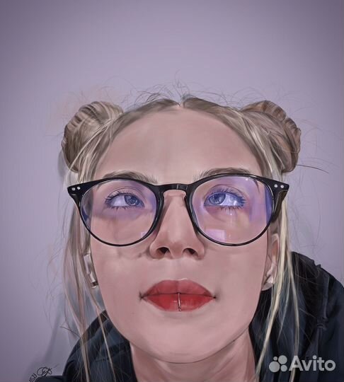 Портрет по фото,цифровой портрет