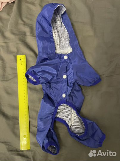 Дождевик для маленьких собак Одежда собак