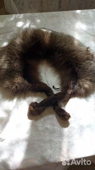 Меховая горжетка песец