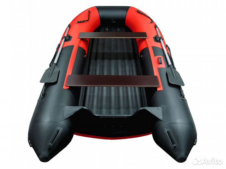 Лодка пвх Нднд Gladiator E350S красно черный