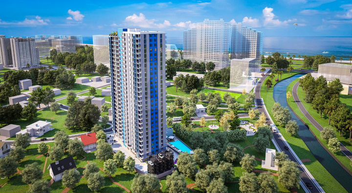 2-к. квартира, 47 м² (Грузия)