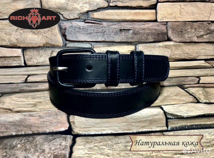 Ремень 35 мм. Натуральная кожа