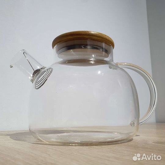Чайник заварочный стеклянный