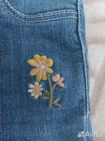 Джинсы для девочки 74