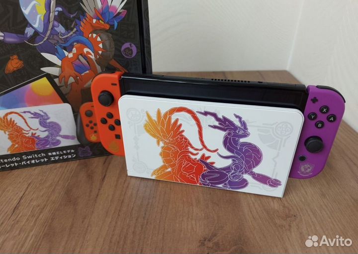 Nintendo switch oled pokemon edition прошитая 256